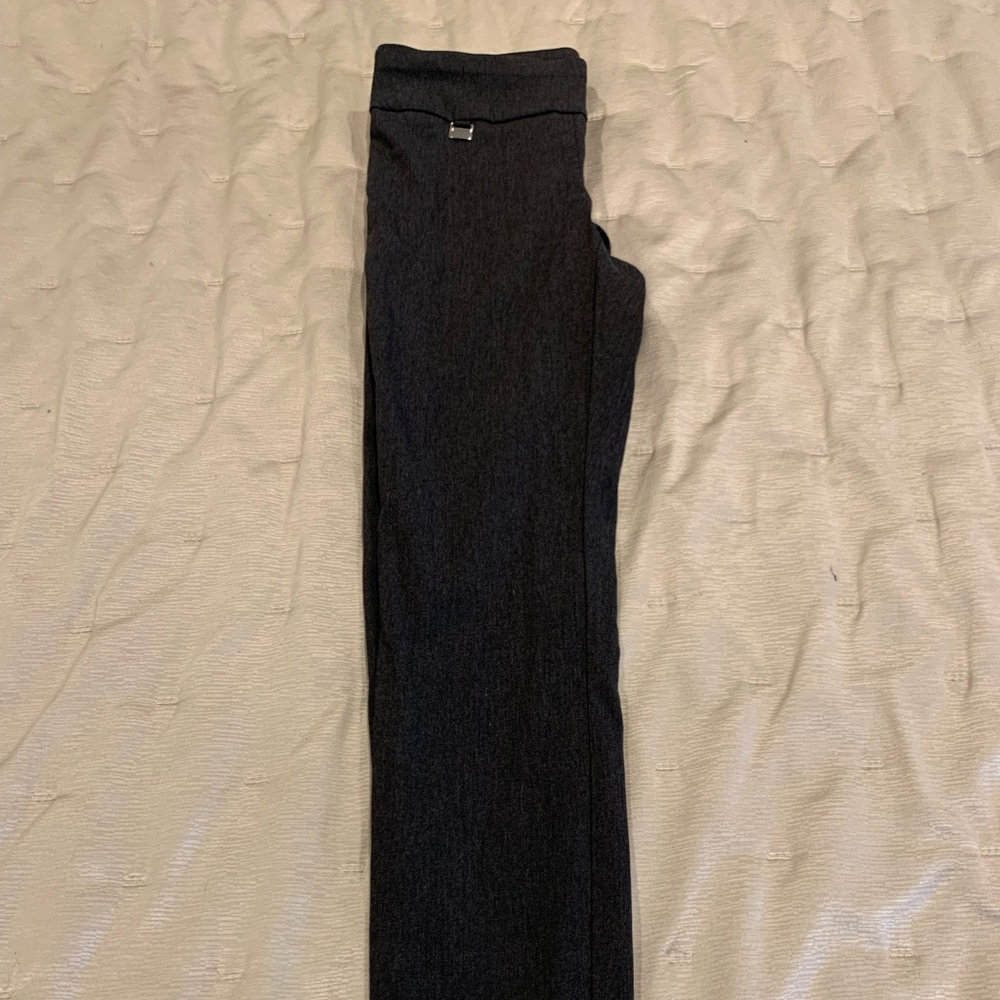 Alfani Gray Work Pants, Size 6, Tapered w/ Stretch